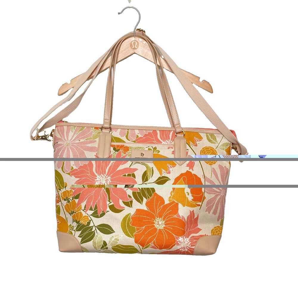 Spartina 449 XL Tech Tote Honey Horn Travel Bag Protects Laptop Trolley Sleeve
